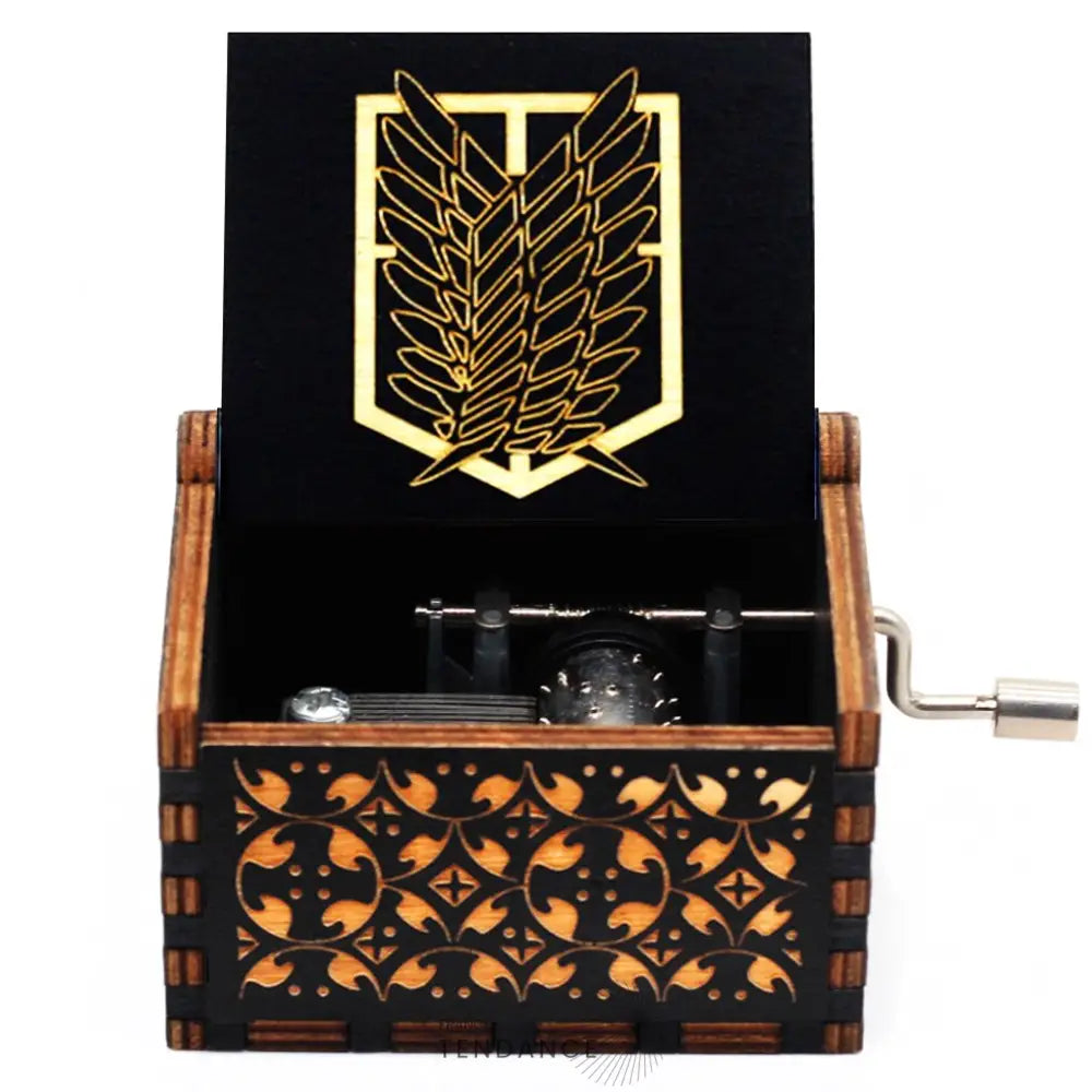 Boîtes à Musique En Bois Naturel | Cinéma Mangas Jeux Vidéos