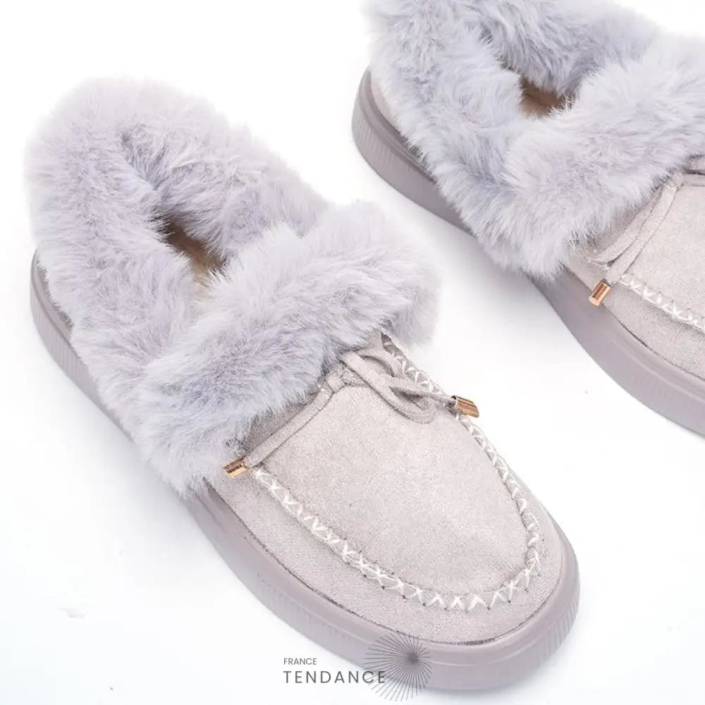 Chaussures Casual à Fourrure | France-Tendance