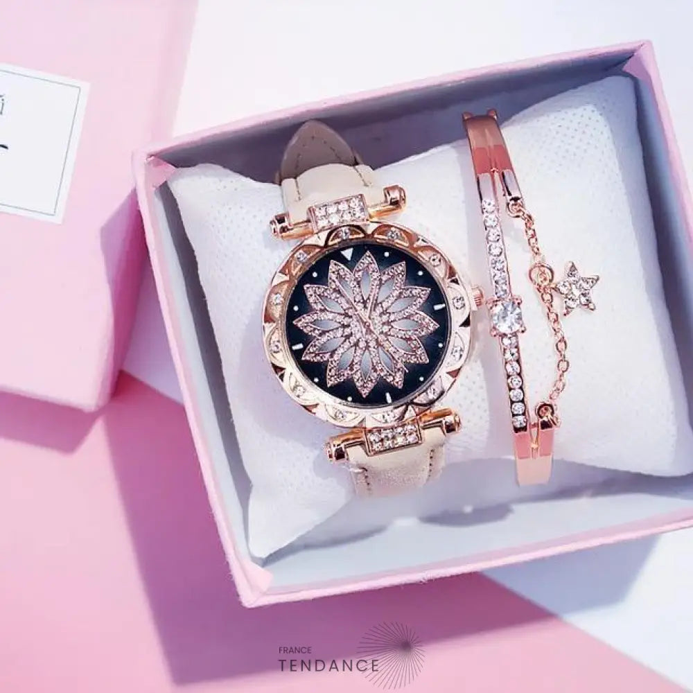 Montre Bracelet Glamour (lot De 2) | France-Tendance
