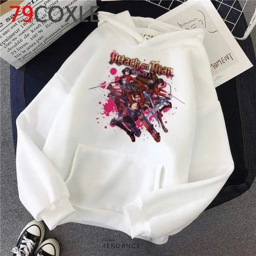 Hoodie Attaque Des Titans | France-Tendance