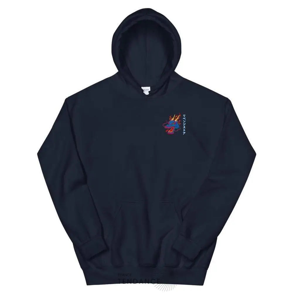 Hoodie Dragon Bleu | France-Tendance