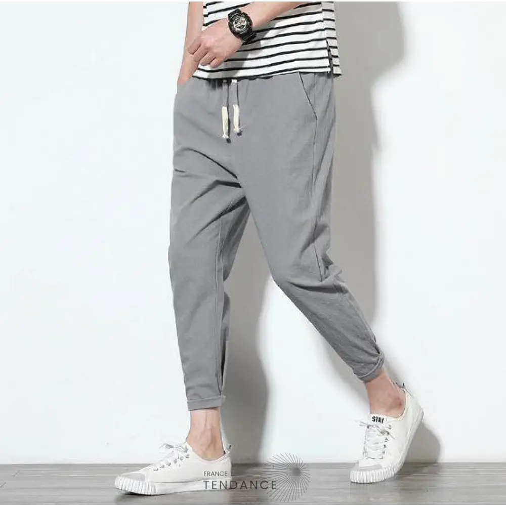 Pantalon Décontracté Avec Cordon | France-Tendance