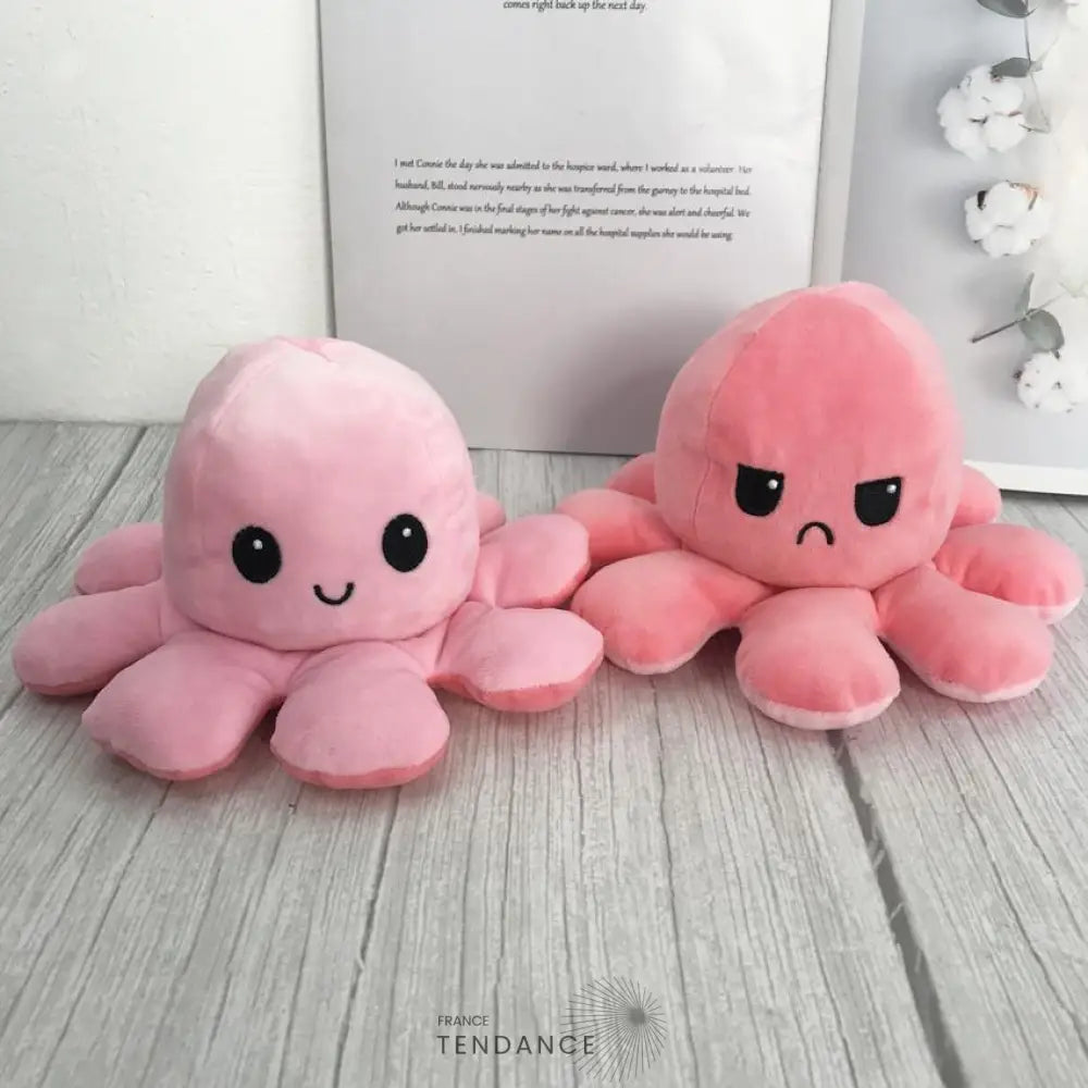 Peluche Pieuvre Réversible - Indicateur D’humeur |