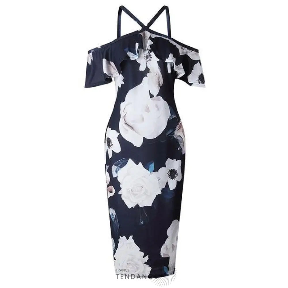 Robe Longue Imprimé Floral | France-Tendance