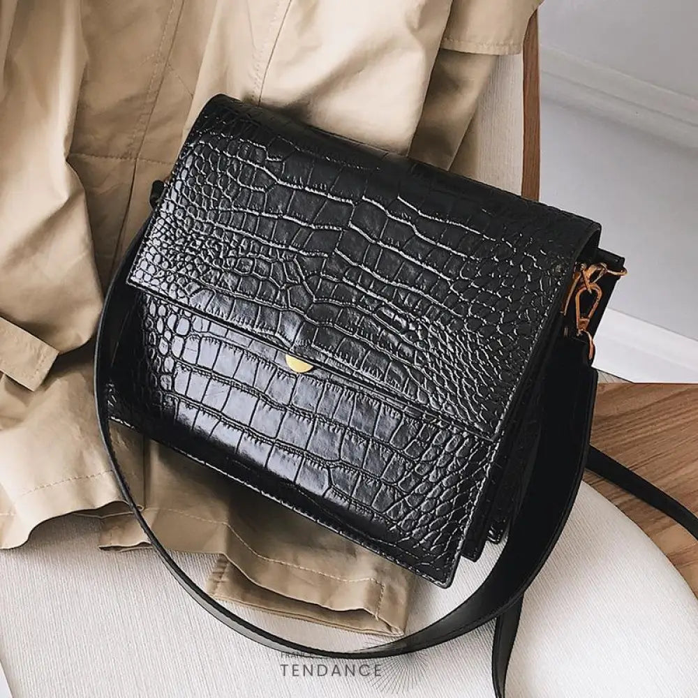 Sac Vintage Croco | France-Tendance