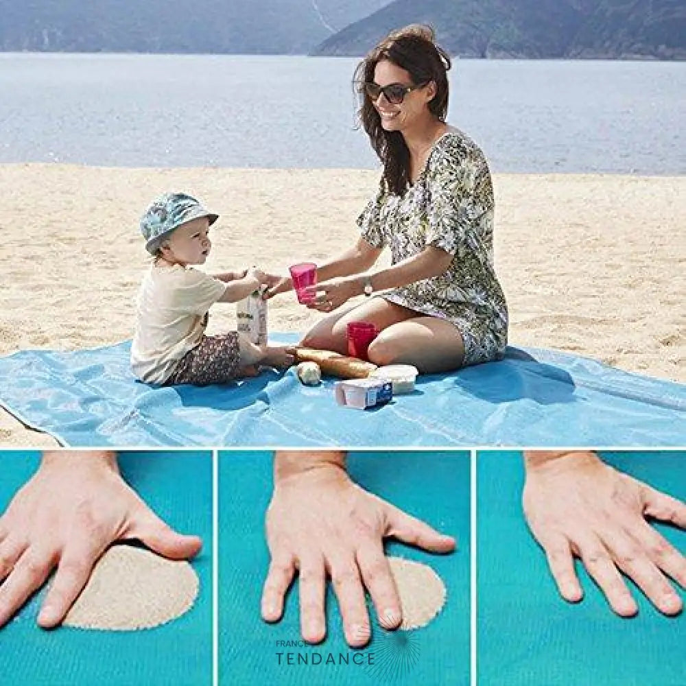 Serviette De Plage Anti-sable Magiksand™ | France-Tendance