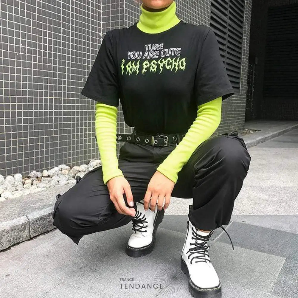 T-shirt Psycho | France-Tendance