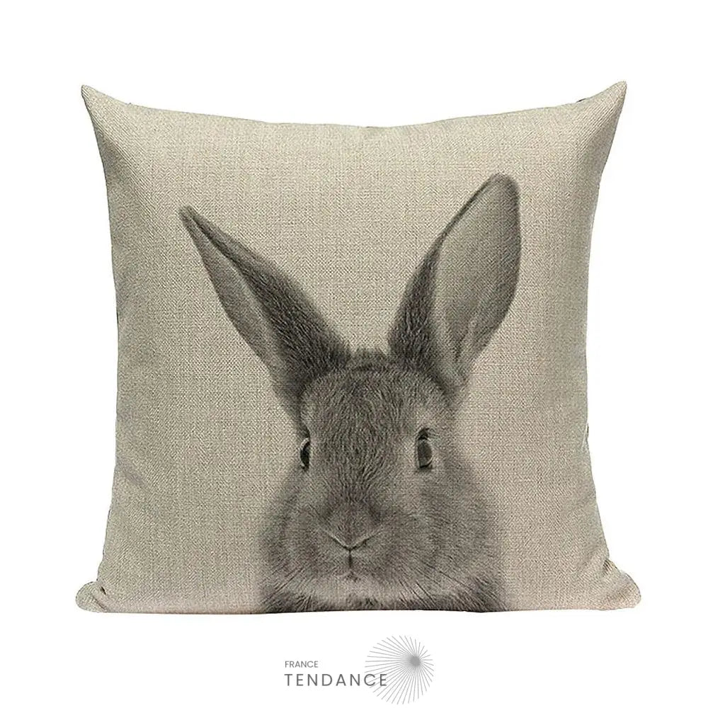Taie De Coussin Décorative 45x45 - Série Bébés Animaux |