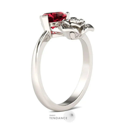 Bague Coeur De Rose éternelle | France-Tendance