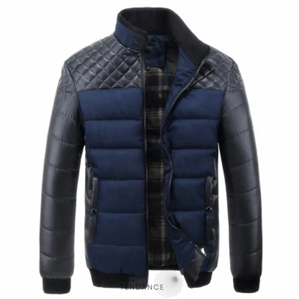 Blouson Rembourré Bicolore | France-Tendance