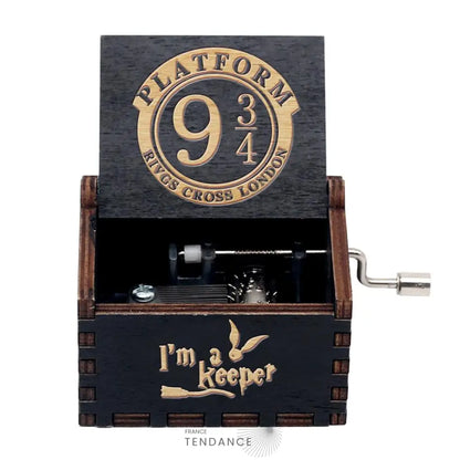 Boîtes à Musique En Bois Naturel | Cinéma Mangas Jeux Vidéos