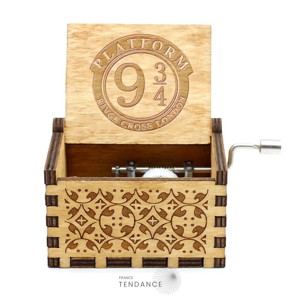 Boîtes à Musique En Bois Naturel | Cinéma Mangas Jeux Vidéos