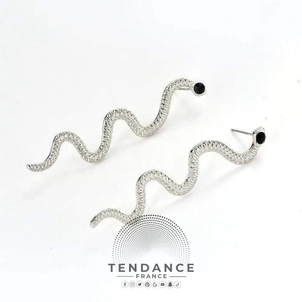 Boucles D’oreille Snake | France-Tendance