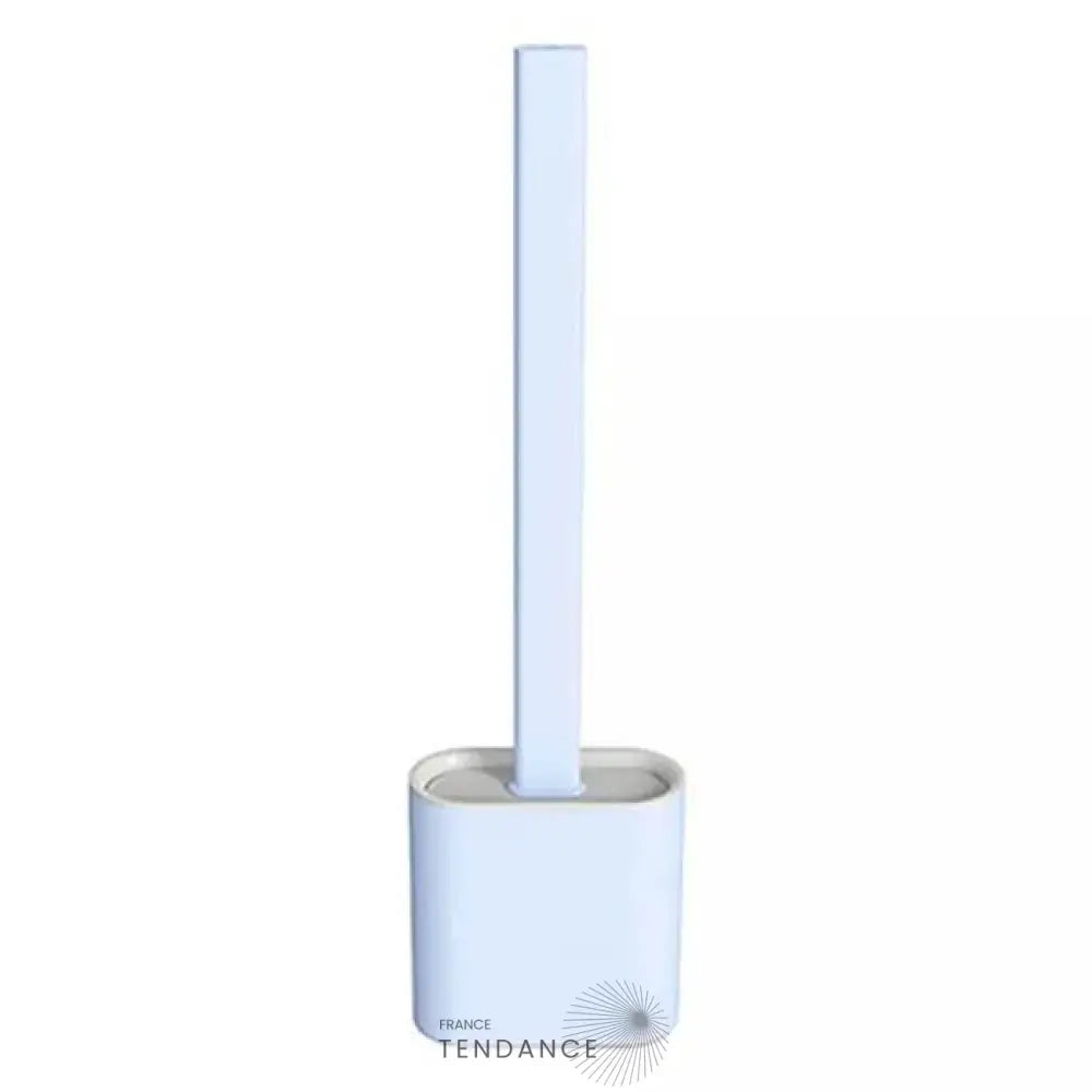 Brosse De Toilette En Silicone Flexible | Avec Support |