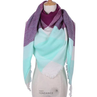 Grande écharpe Jacary à Motifs | France-Tendance