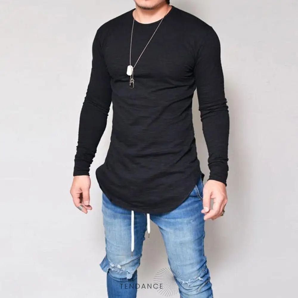 Haut Oversized Col Rond | France-Tendance