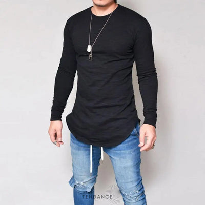Haut Oversized Col Rond | France-Tendance