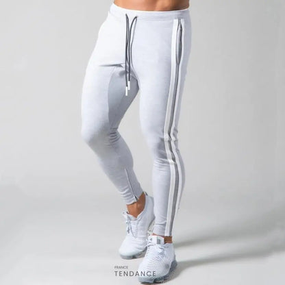 Jogging Slim à Bandes | France-Tendance