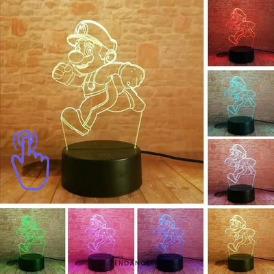 Lampe 3d Mario / Kart | France-Tendance