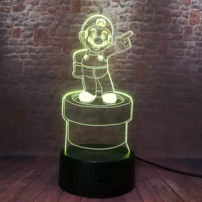 Lampe 3d Mario / Kart | France-Tendance