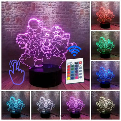 Lampe 3d Mario / Kart | France-Tendance