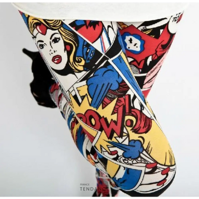 Legging Imprimé Dessins Animés | France-Tendance