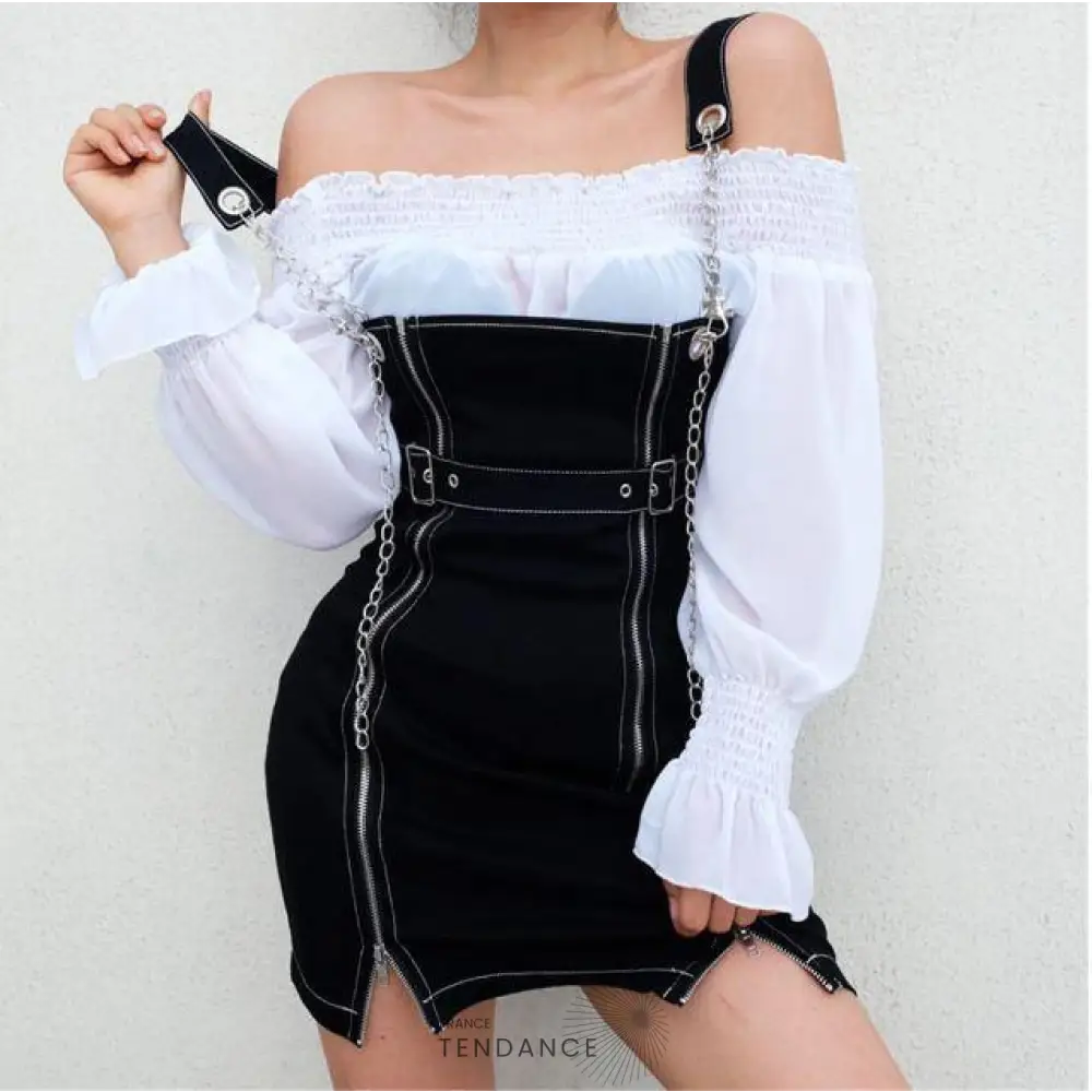 Mini Robe à Sangles Ajustables | France-Tendance