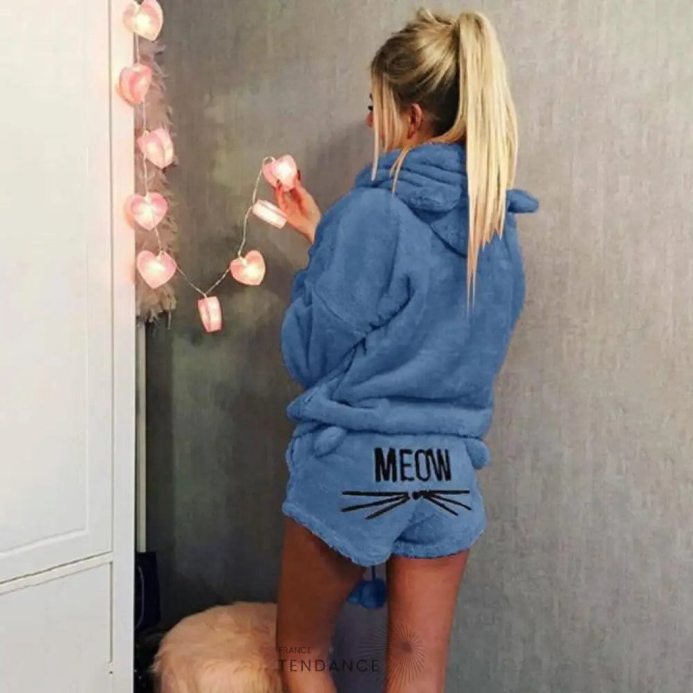 Pyjama Deux-pièces Meow | France-Tendance