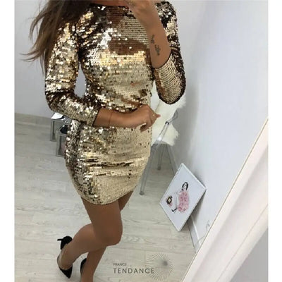 Robe à Sequins | France-Tendance