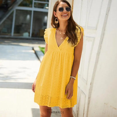 Robe Boho Col v | France-Tendance