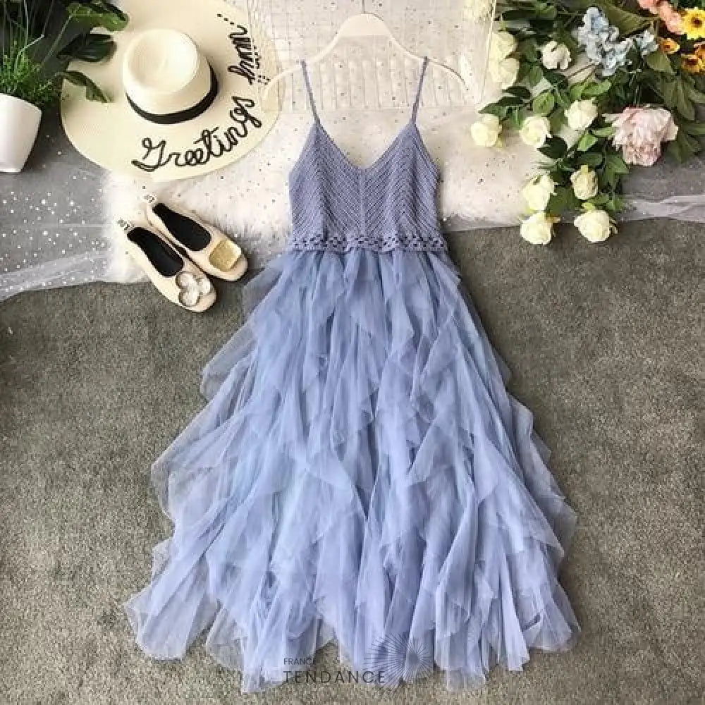 Robe élégante Effet Voile | France-Tendance
