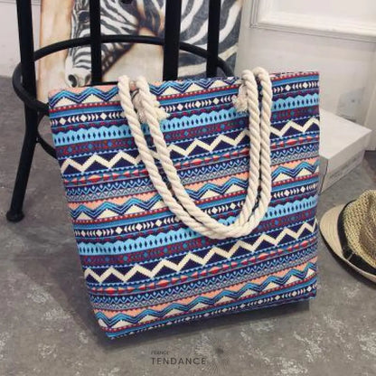 Sac De Plage Fourre-tout Imprimé | France-Tendance