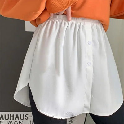 SKIRV™ | Jupe Bas-de-Chemise Tendance Outfit |