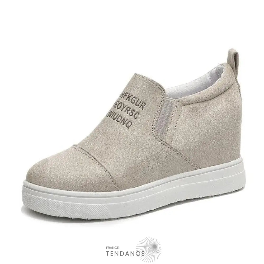 Sneakers à Semelles Compensées | France-Tendance