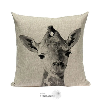 Taie De Coussin Décorative 45x45 - Série Bébés Animaux |