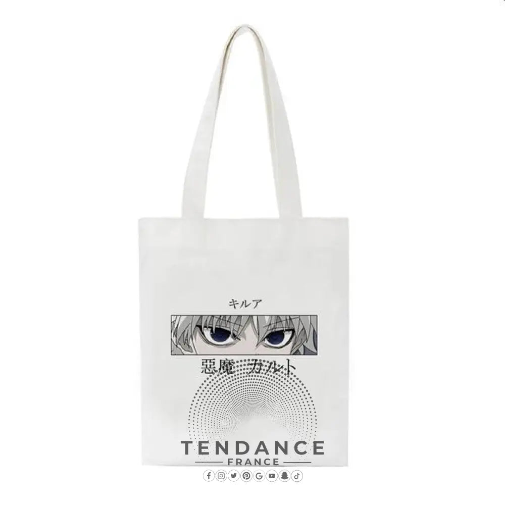 Tote Bag Kirua (blanc) | France-Tendance