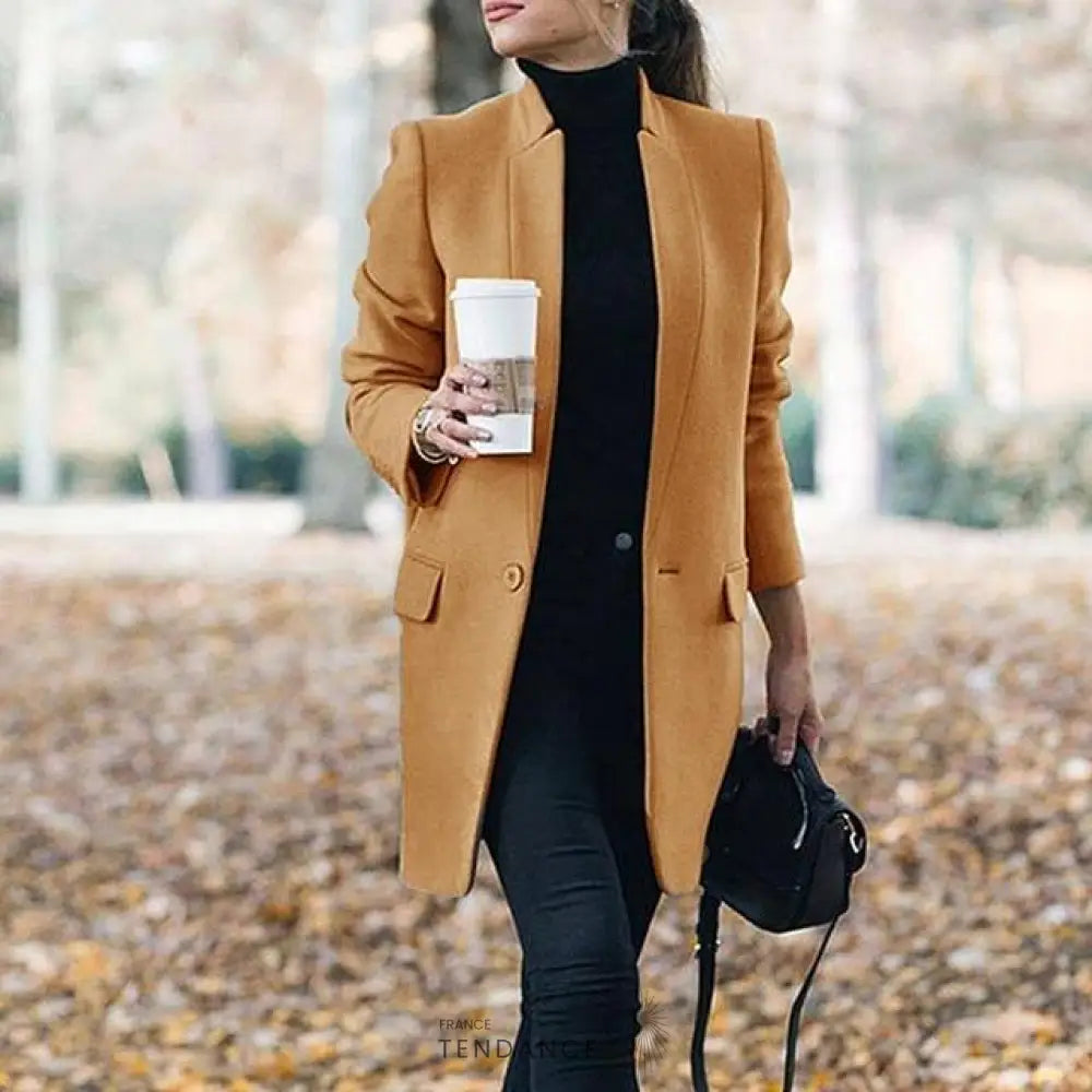 Veste Tiffany Col Mao | France-Tendance